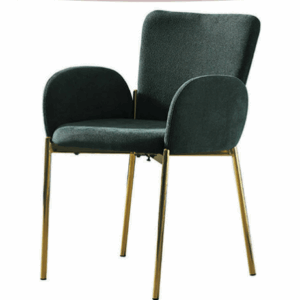 D834-8 雷蒙休閒椅 深灰座深46座高45公分