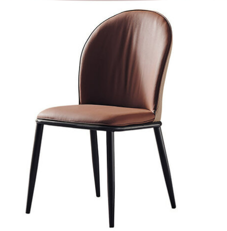 D834-10 歐姆橘色餐椅 座深45座高40公分