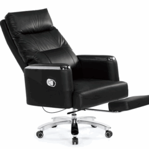 A1640-1 黛格納辦公椅 黑色 貓抓皮 扶手高69~75cm