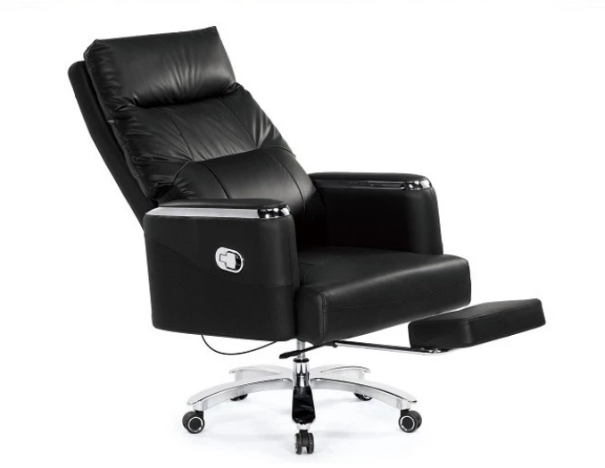 A1640-1 黛格納辦公椅 黑色 貓抓皮 扶手高69~75cm