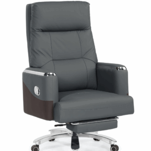 A1640-2 黛格納辦公椅 灰色 貓抓皮 扶手高69~75cm