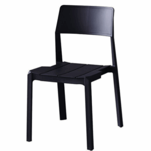 D836-5 凱瑟黑色餐椅