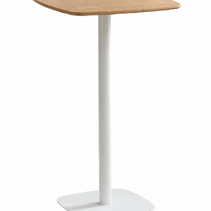 D837-5傑森木皮白盤吧台桌