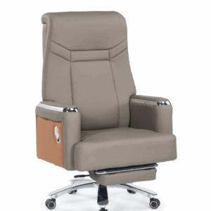 A1641-2 達莉絲辦公椅 米白色 貓抓皮 扶手高69~75cm