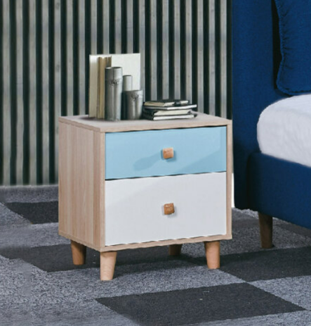 H403-8 502床頭櫃 藍
