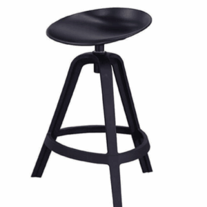 D838-4 澤尼特中吧椅 黑