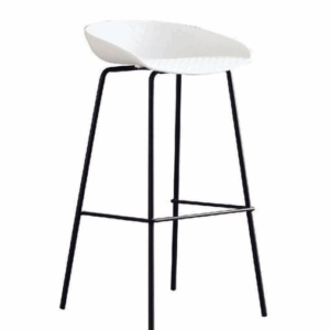 D838-10 7038吧椅 白色