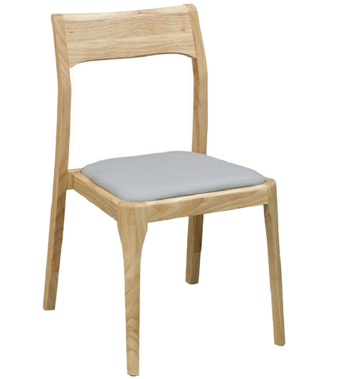 D840-6 查克北歐日系皮面餐椅