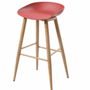 D838-13 7038吧台椅紅色