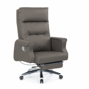 A1643-2 法莉佳辦公椅 灰色 皮 扶手高67~73 cm