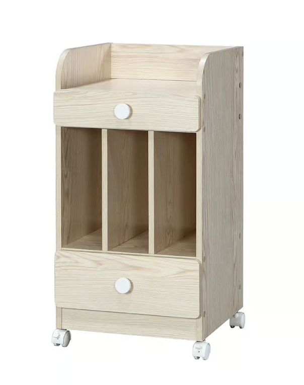 580-6須崎栓木色檔案收納邊櫃