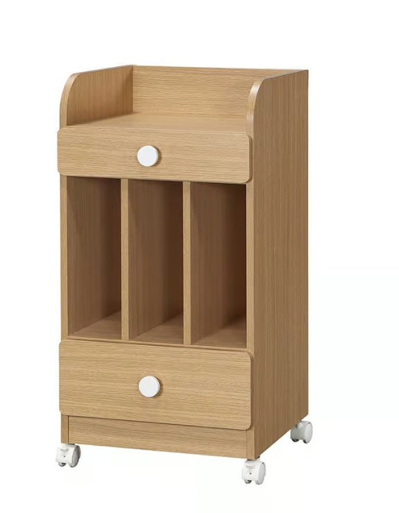 580-5 須崎柚木色檔案收納邊櫃