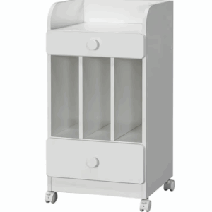 580-4 須崎白色檔案收納邊櫃