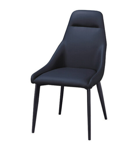 D843-1 諾克藍色餐椅  座深44座高46公分