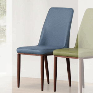 D842-5 和久淺胡桃餐椅 藍色