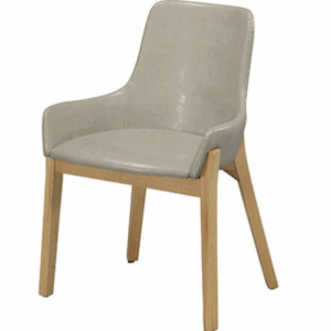 D842-14 YS-16 綠皮原木腳餐椅