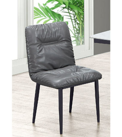 D843-11 卡內基深灰餐椅 座深42座高47公分