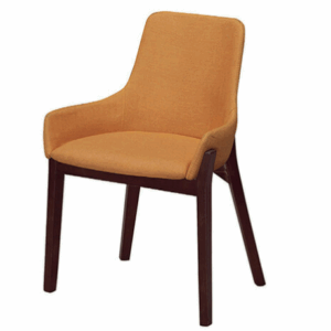 D842-16 YS-16黃布胡桃餐椅