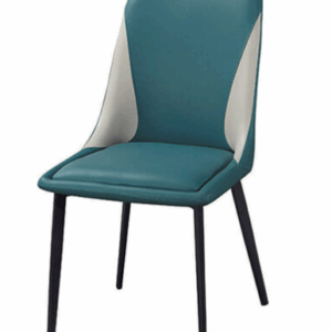 D843-14 洛貝藍色餐椅 座深45座高47公分
