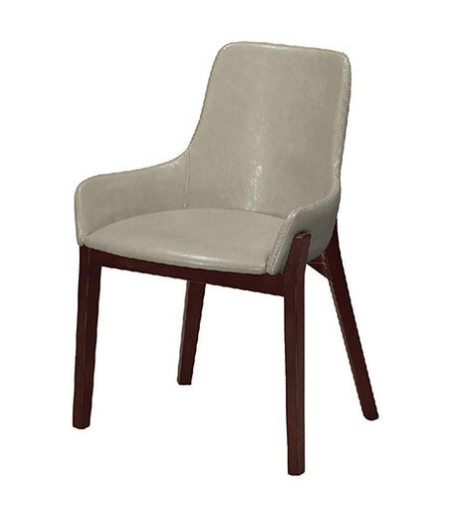 D842-18 YS-16綠皮胡桃餐椅