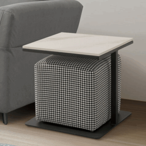 A247-03 布爾文岩板小茶几 含椅凳