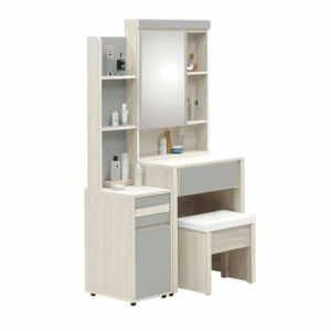 420-3 海倫娜3尺開門鏡台 含椅 2尺開門鏡台含椅+鏡台立櫃