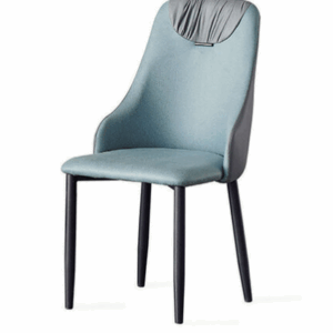 D844-7 傑拉藍色餐椅 座深42座高43公分
