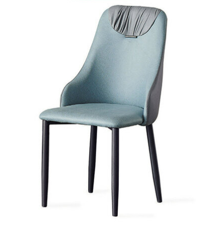 D844-7 傑拉藍色餐椅 座深42座高43公分