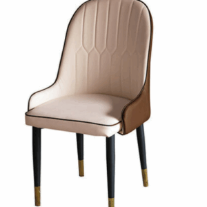 D844-9 高田膚棕色餐椅