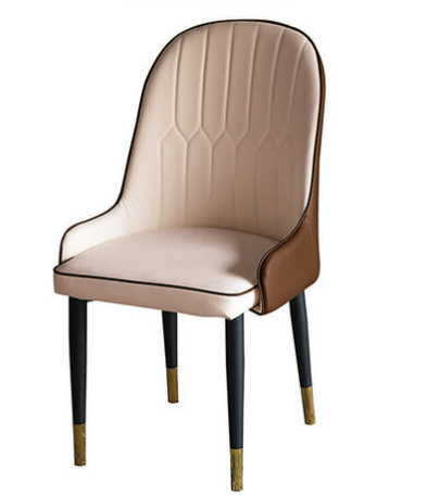 D844-9 高田膚棕色餐椅