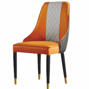 D847-7 葛瑞斯橘色餐椅