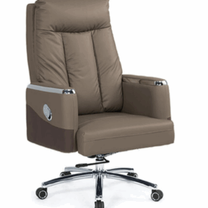 A1647-1 伊萊恩辦公椅 卡其色 皮 扶手高69~75公分