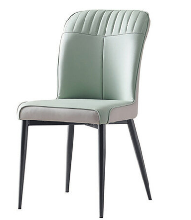 D849-2 馬卡綠色餐椅 座深44 高50公分