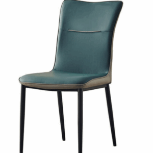 D848-3 艾坦綠色餐椅 座深42 座高46公分