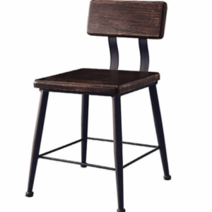 D848-8 605胡桃色餐椅