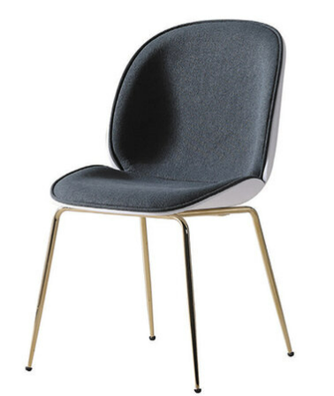 D852-2 金腳餐椅 深灰 座高48公分