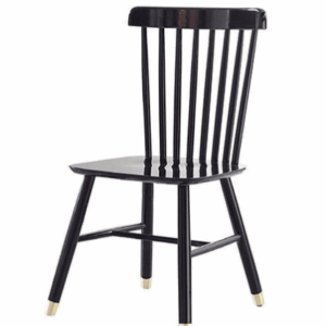 D851-5 溫妮黑色餐椅