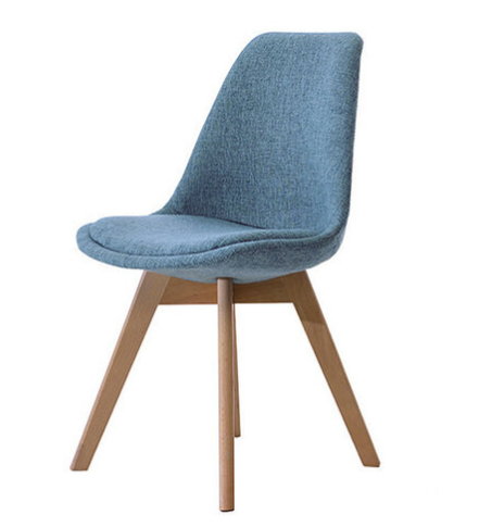 D851-7 7053 藍色餐椅 座深40公分