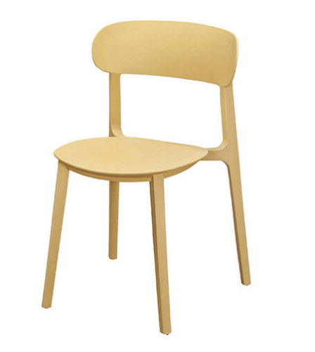 D852-11 PAGLIZZA 薄餅餐椅 黃色