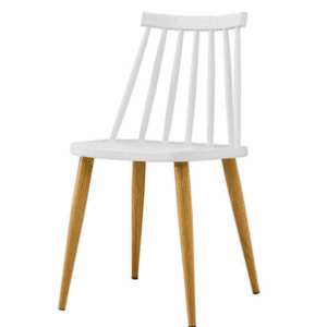 D851-12 7037白色餐椅