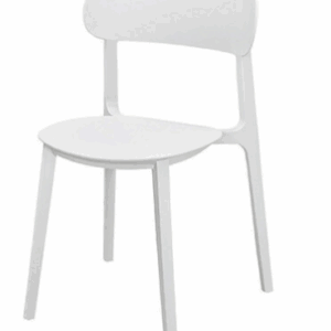 D852-12 PAGLIZZA 薄餅餐椅 白色