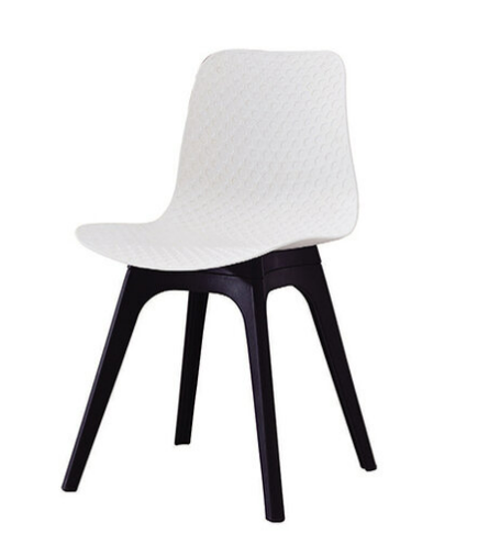 D851-14 7033PP白色餐椅