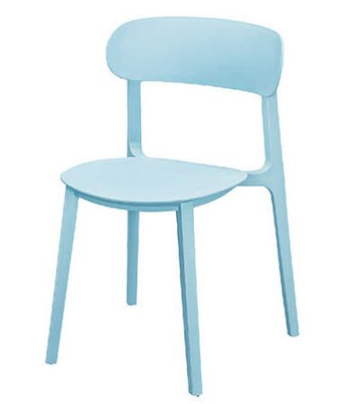 D852-14 PAGLIZZA 藍色薄餅餐椅