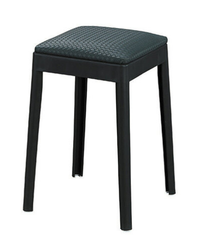 D852-17 編織皮椅凳綠色