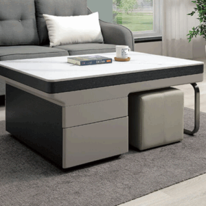 A270-02弗里達功能岩板茶几 含凳