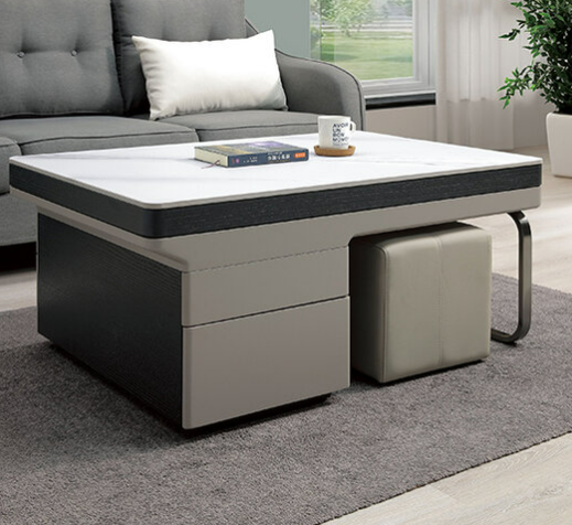 A270-02弗里達功能岩板茶几 含凳