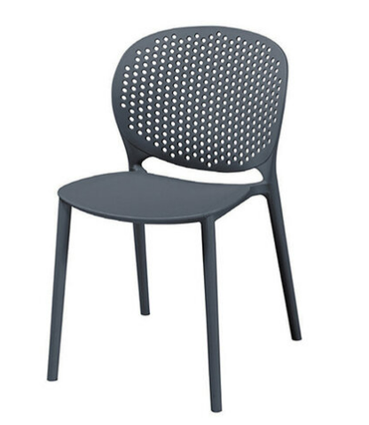 D855-4 PONGO 邦戈成人餐椅 深灰色