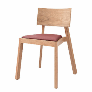 D854-6 833實木餐椅 原木色