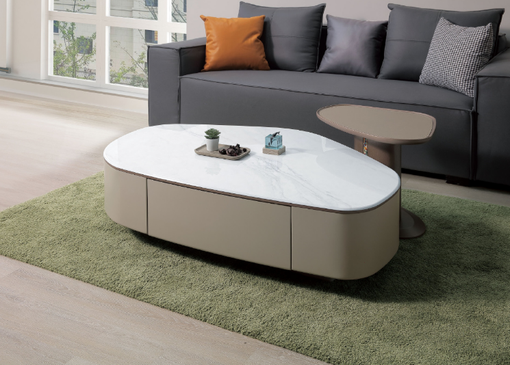 A268-01奧斯特石面茶几組 整組