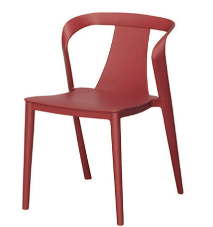 D856-6 7083紅色餐椅